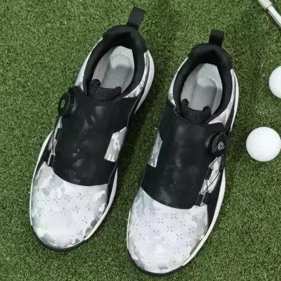HIGH QUALITY LEATHER MEN GOLF SHOES WOMEN
